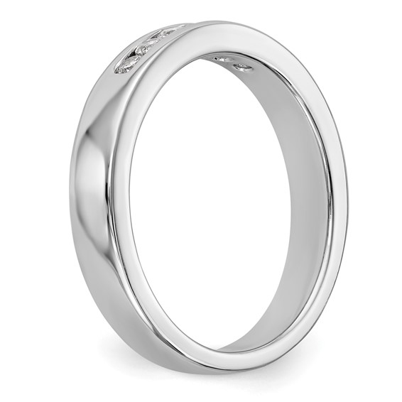 6-Stone Diamond Channel Bands