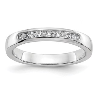 7-Stone Diamond Channel Bands