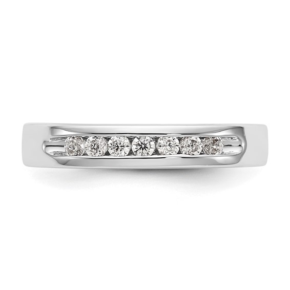 7-Stone Diamond Channel Bands
