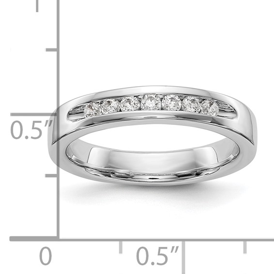 7-Stone Diamond Channel Bands