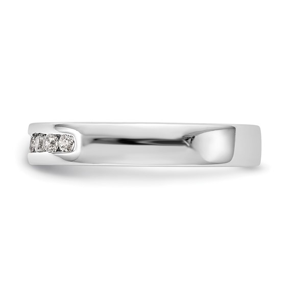 Platinum 7-Stone (Holds 7-1.9mm Round) Channel Band Mounting