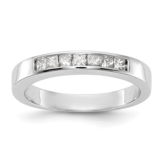 7-Stone Diamond Channel Bands