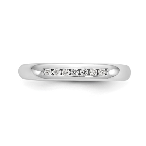 7-Stone Diamond Channel Bands