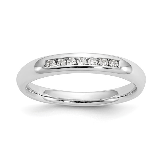 7-Stone Diamond Channel Bands