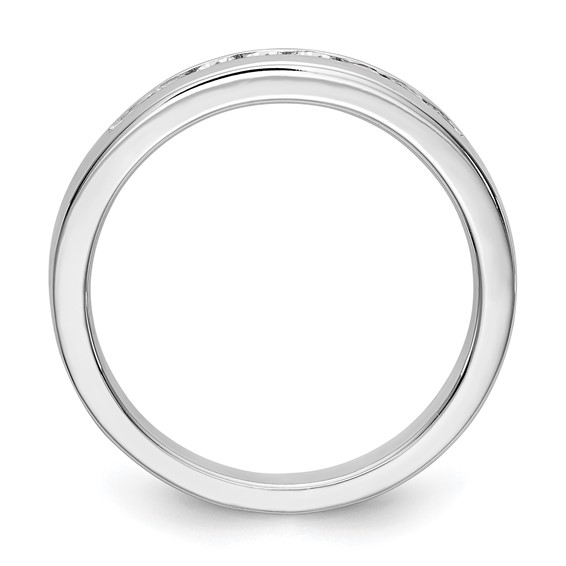 8-Stone Diamond Channel Bands