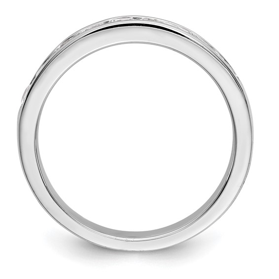 Platinum 9-Stone (Holds 9-2.7mm Round) Channel Band Mounting