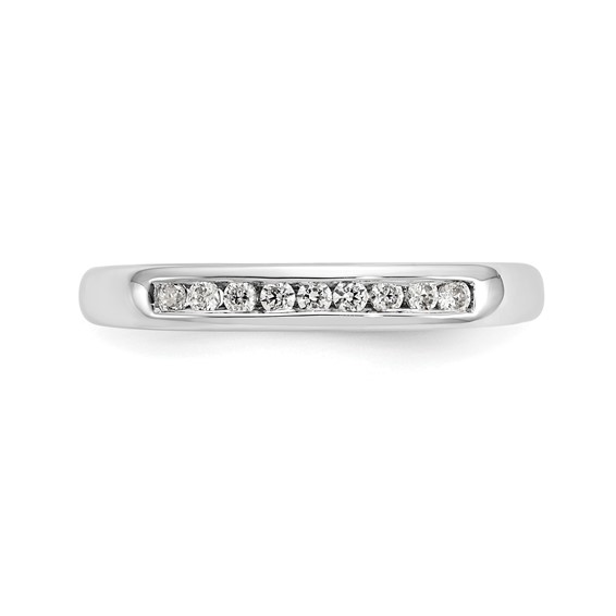 9-Stone Diamond Channel Bands