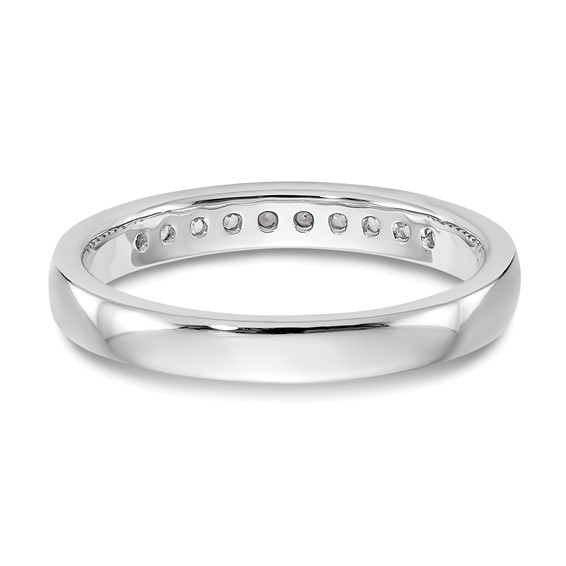 10-Stone Diamond Channel Bands