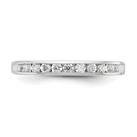 11-Stone Diamond Channel Bands
