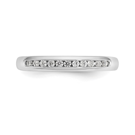 11-Stone Diamond Channel Bands