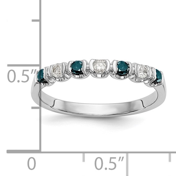 Colored Diamond Bands