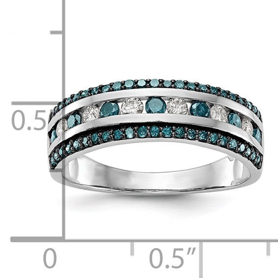 Colored Diamond Bands