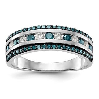 Colored Diamond Bands