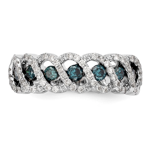 Colored Diamond Bands