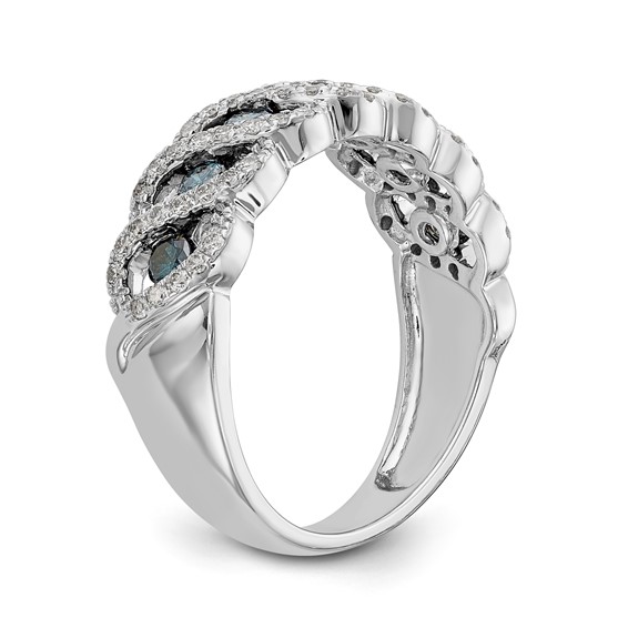 Colored Diamond Bands