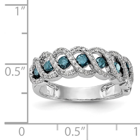 Colored Diamond Bands