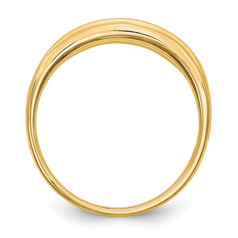 14K Lab Grown Diamond VS/SI+ G+ Men's Band