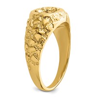 IB Goodman 14K Yellow Gold Holds 1-6.0mm 0.88 Carat Center Mens Ring Mounting view 4