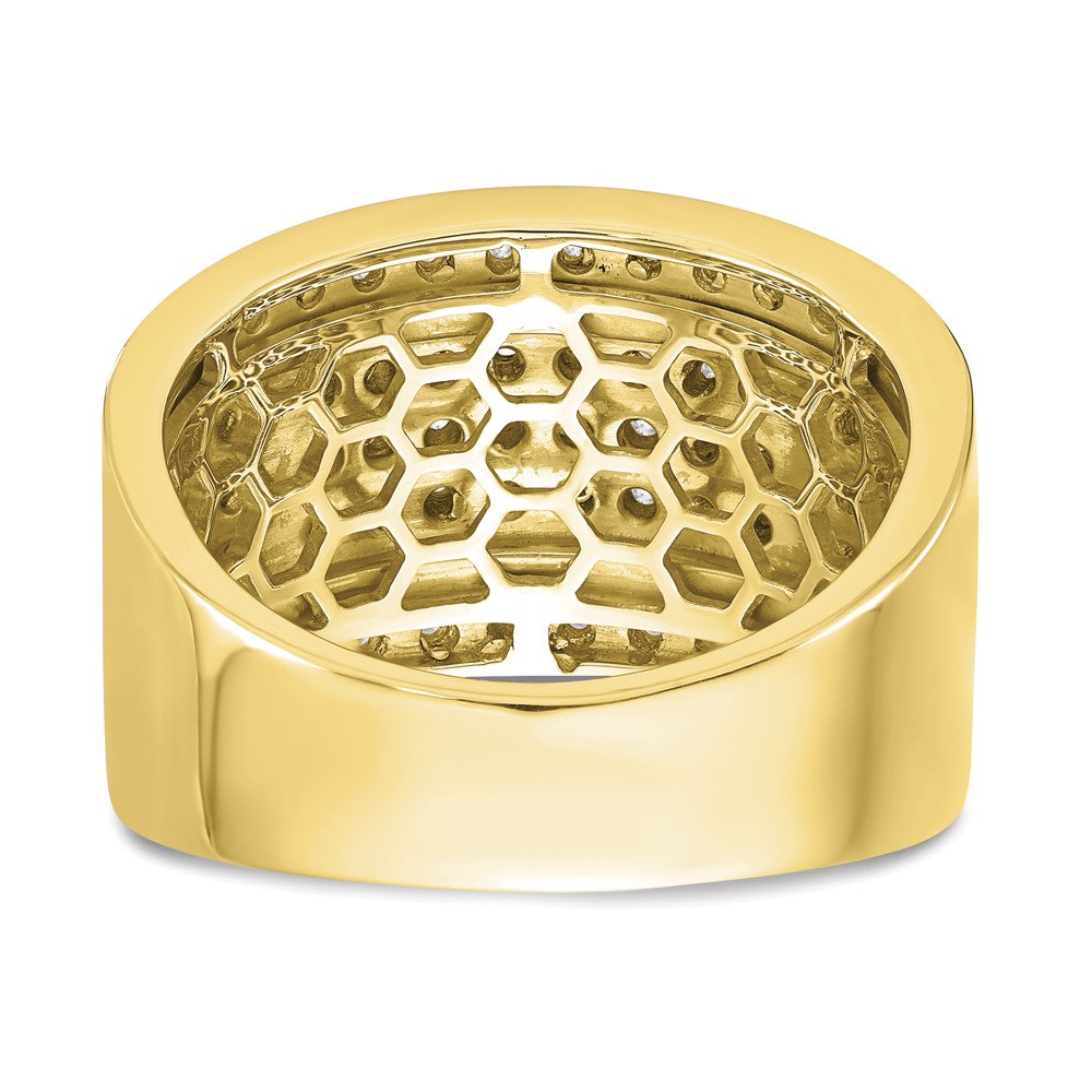 IBGoodman 14k 2 carat Lab Grown Diamond VS/SI+ G+ Men's Ring (RM3489B-206-10YLG)