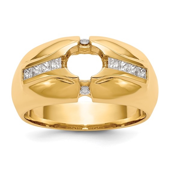 Gold IBGoodman Diamond Mens Rings
