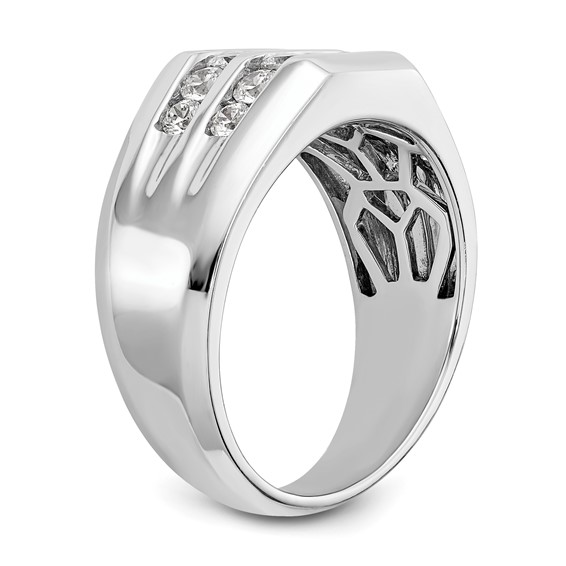 True Origin Lab Grown Diamond Polished Men's Bands