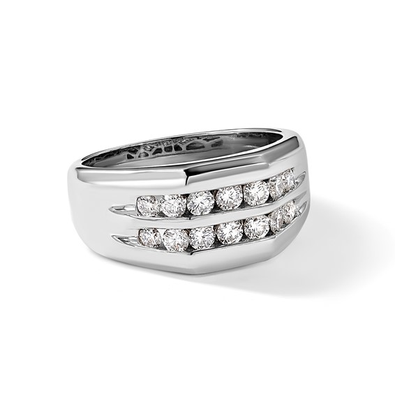 True Origin Lab Grown Diamond Polished Men's Bands