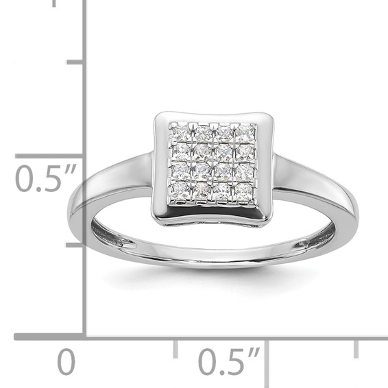 Sterling Silver CZ Ring
