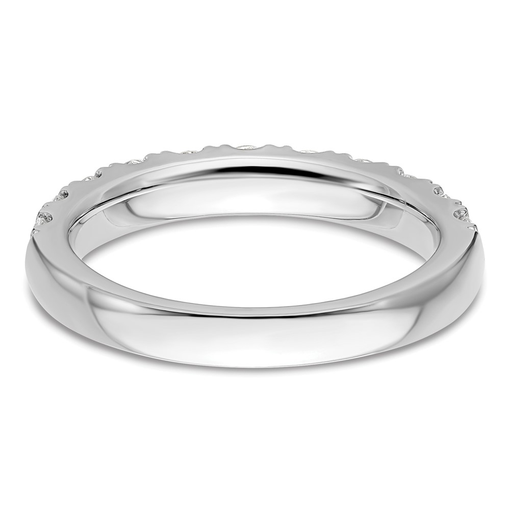 14k White Gold 1 carat Lab Grown Diamond VS/SI+ G+ Complete Wedding Band (RM4227B-100-7WLG)