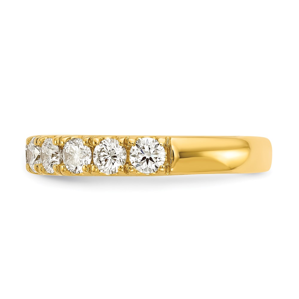 14k 1 carat Lab Grown Diamond VS/SI+ G+ Complete Wedding Band (RM4227B-100-7YLG)