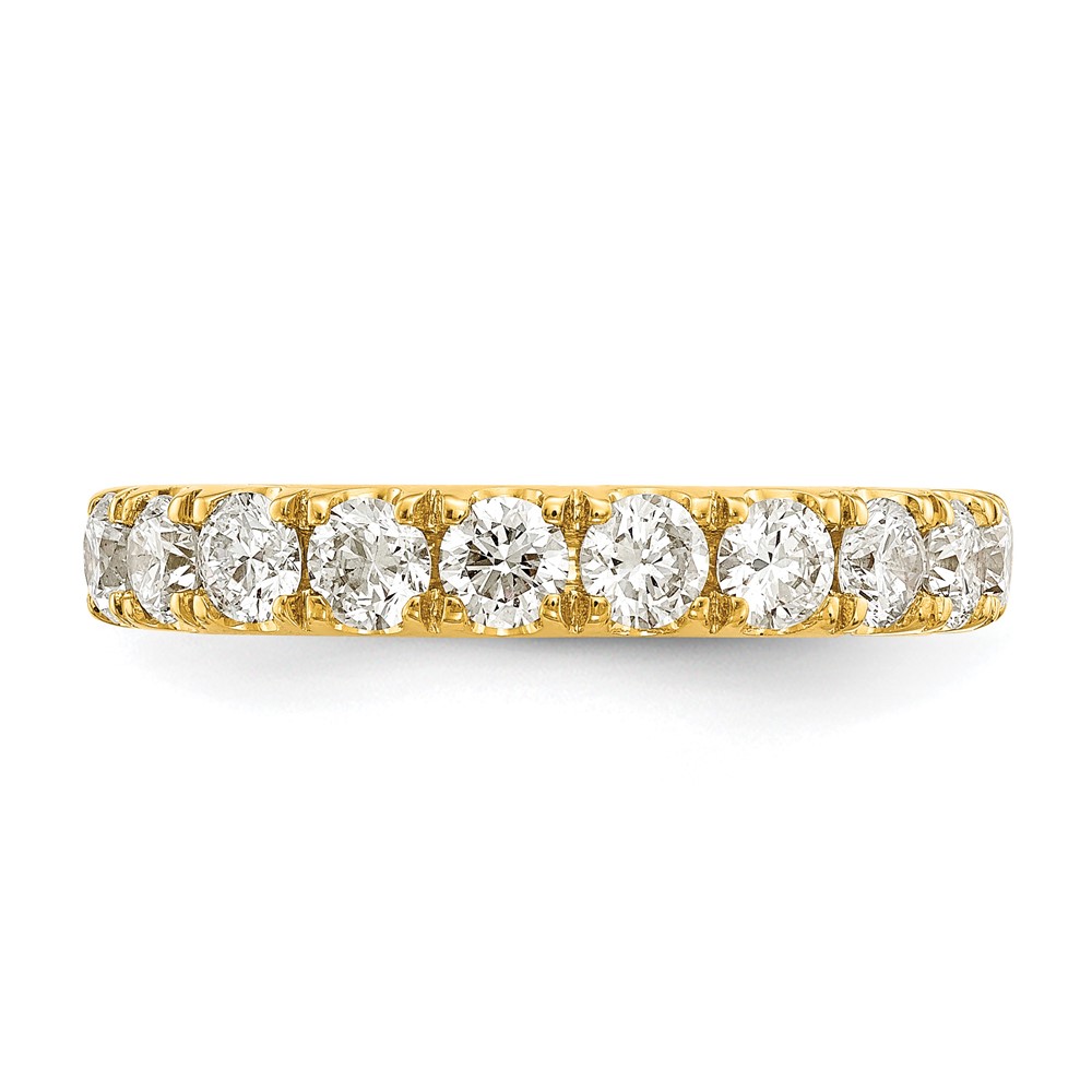 14k 1 carat Lab Grown Diamond VS/SI+ G+ Complete Wedding Band (RM4227B-100-7YLG)