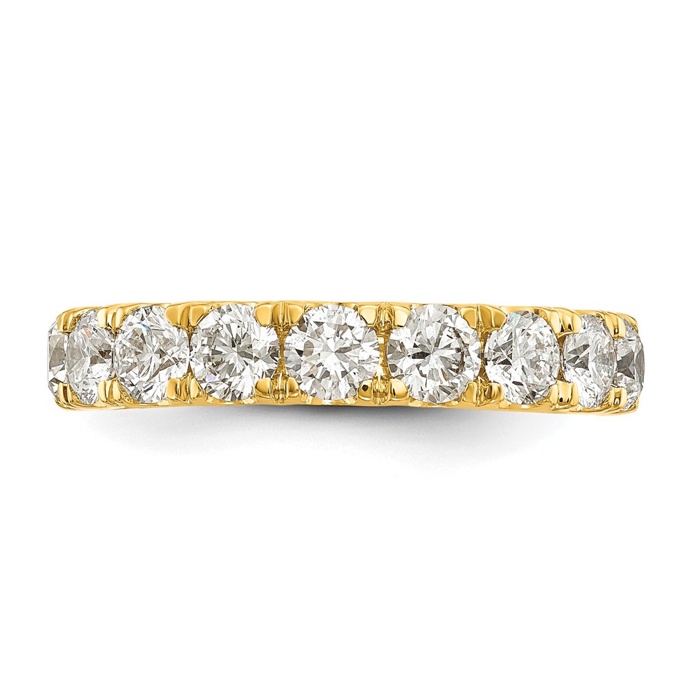 14k 1 1/2 carat Lab Grown Diamond VS/SI+ G+ Complete Wedding Band (RM4227B-150-7YLG)