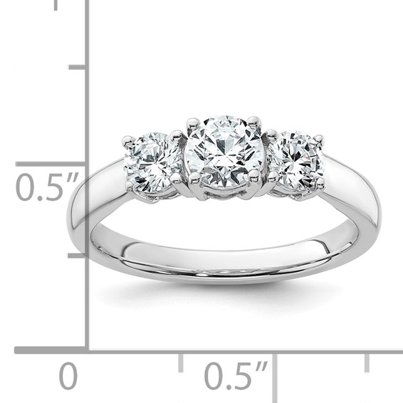 Grande Lab Grown Diamond 3-Stone Rings