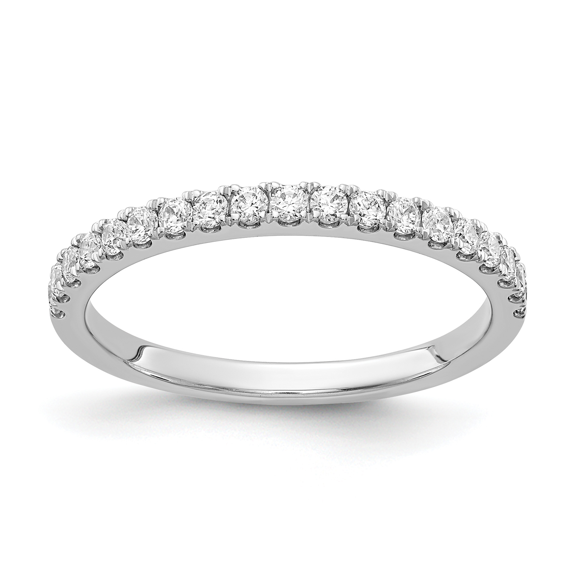 14k White Gold 3/8 carat Lab Grown Diamond VS/SI+ G+ Complete Band (RM4298B-040-WLG)
