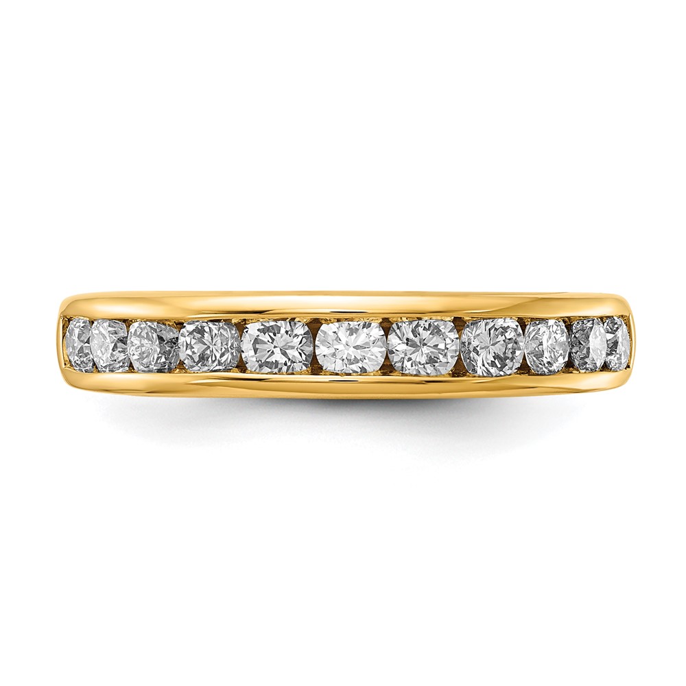 14k 3/4 carat Lab Grown Diamond VS/SI+ G+ Complete Channel Set Band (RM4395B-075-LG)
