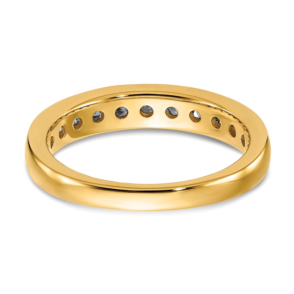 14k 3/4 carat Lab Grown Diamond VS/SI+ G+ Complete Channel Set Band (RM4395B-075-LG)
