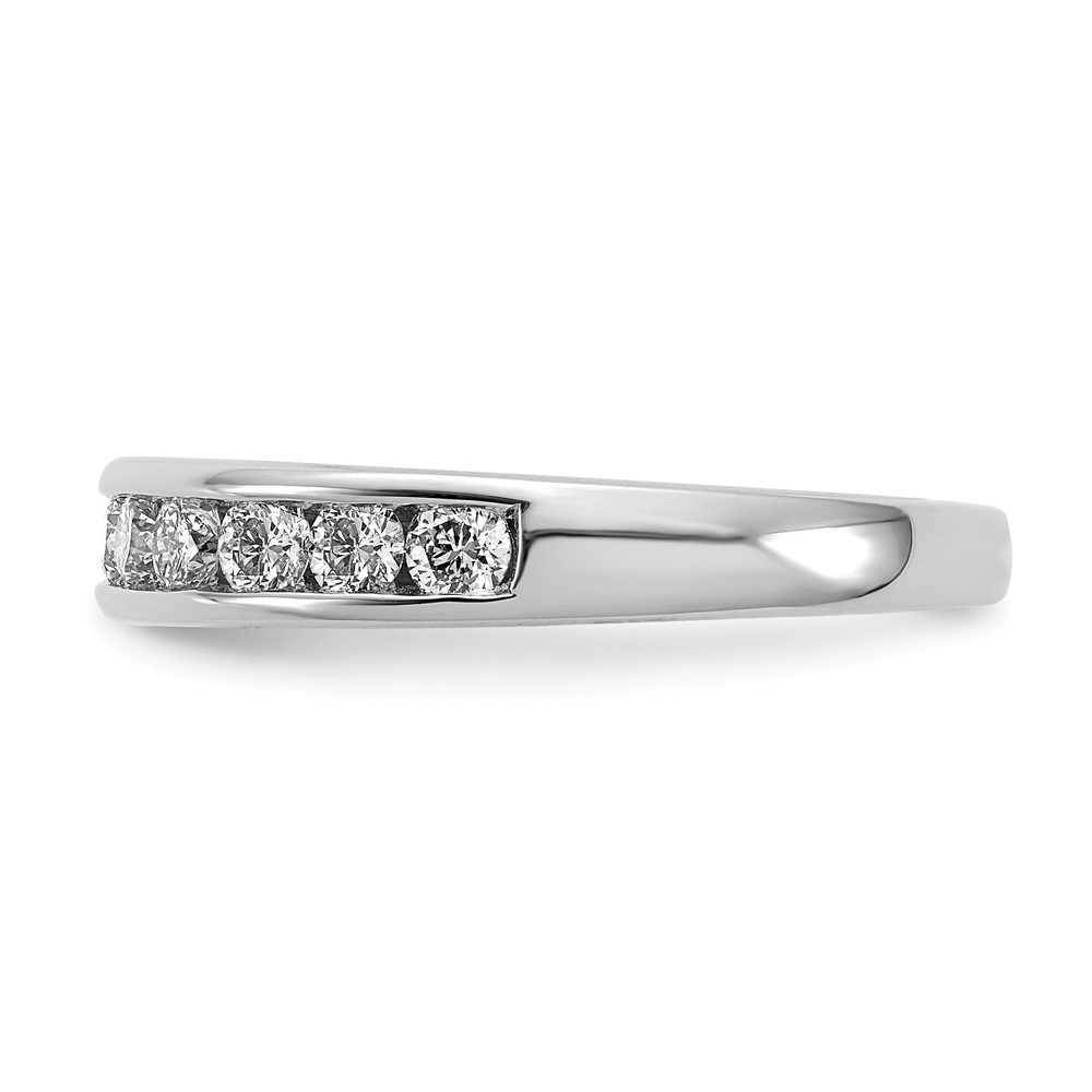 14k White Gold 3/4 carat Lab Grown Diamond VS/SI+ G+ Complete Channel Set Band (RM4395B-075-WLG)
