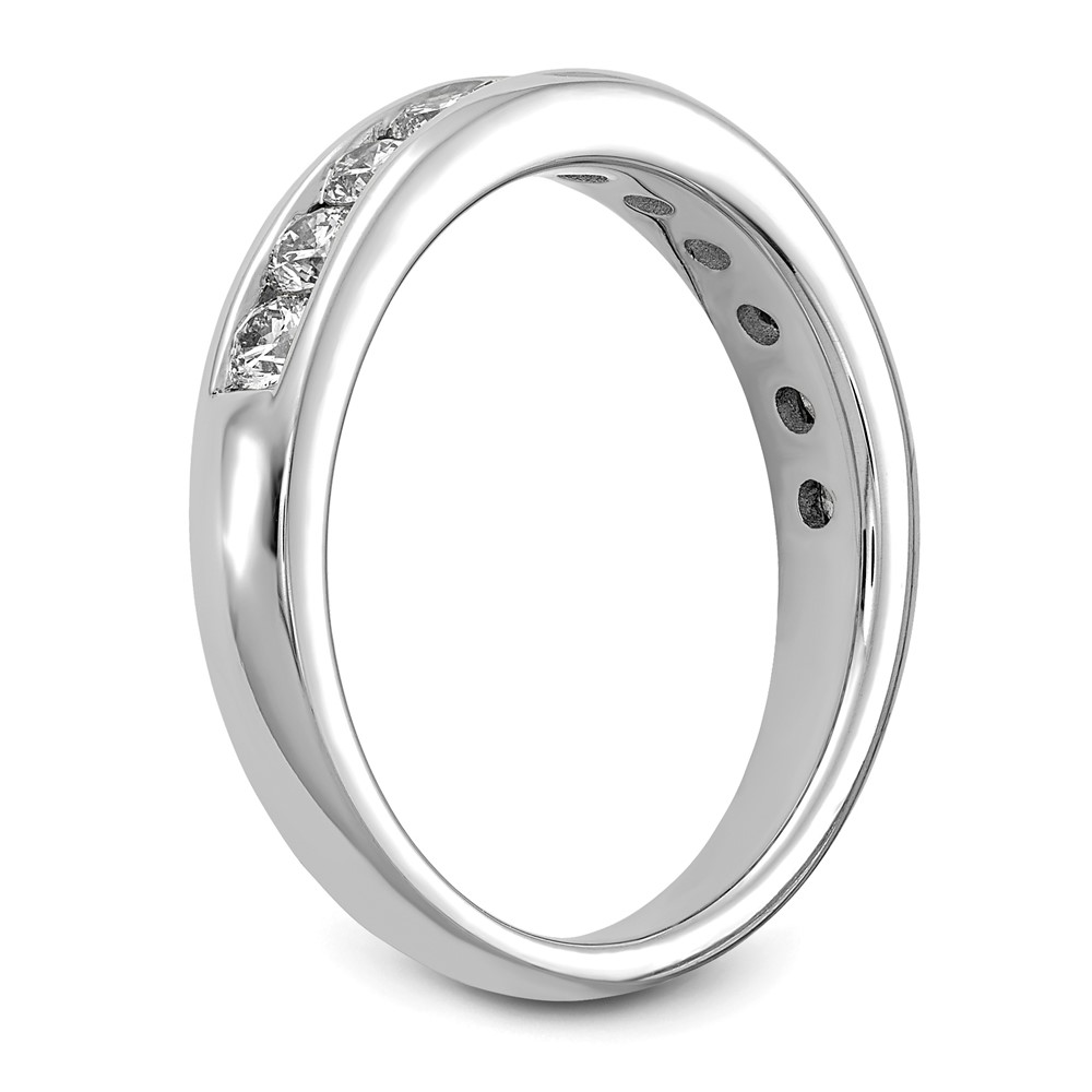 14k White Gold 3/4 carat Lab Grown Diamond VS/SI+ G+ Complete Channel Set Band (RM4395B-075-WLG)