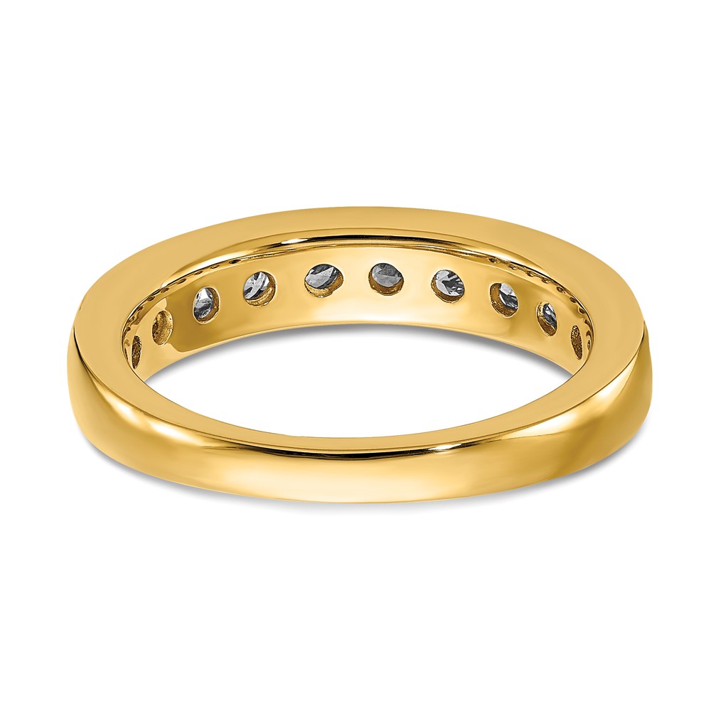 14k 1 carat Lab Grown Diamond VS/SI+ G+ Complete Channel Set Band (RM4395B-100-LG)
