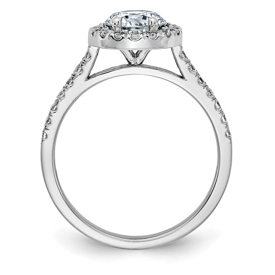 Moissanite Halo Engagement Rings