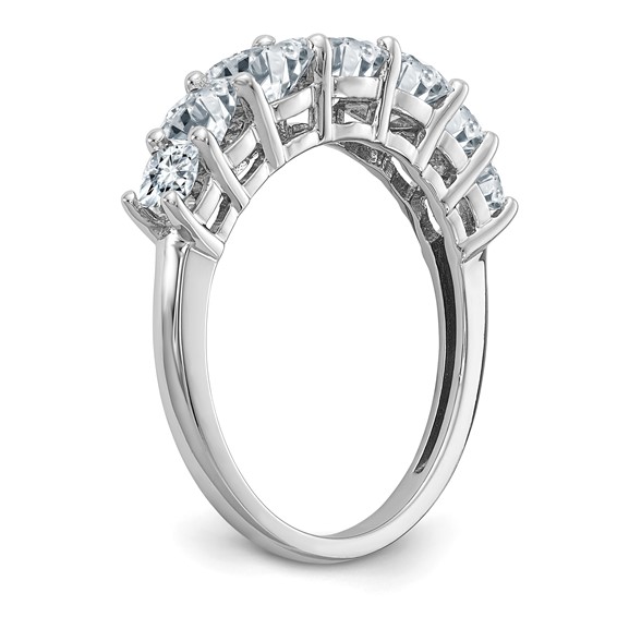 5-Stone Moissanite Bands