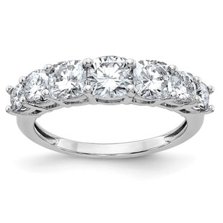 5-Stone Moissanite Bands