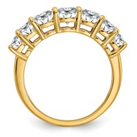 14K Yellow Gold Band Mounting view 2