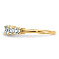 14K Yellow Gold Band Mounting view 4