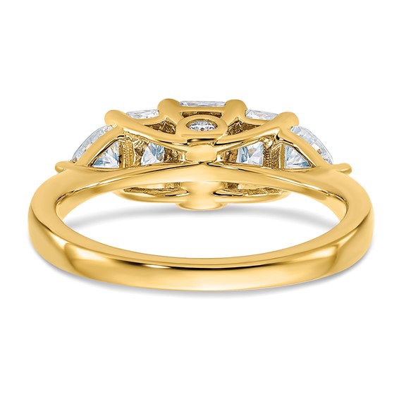 5 Stone Moissanite Engagement Rings