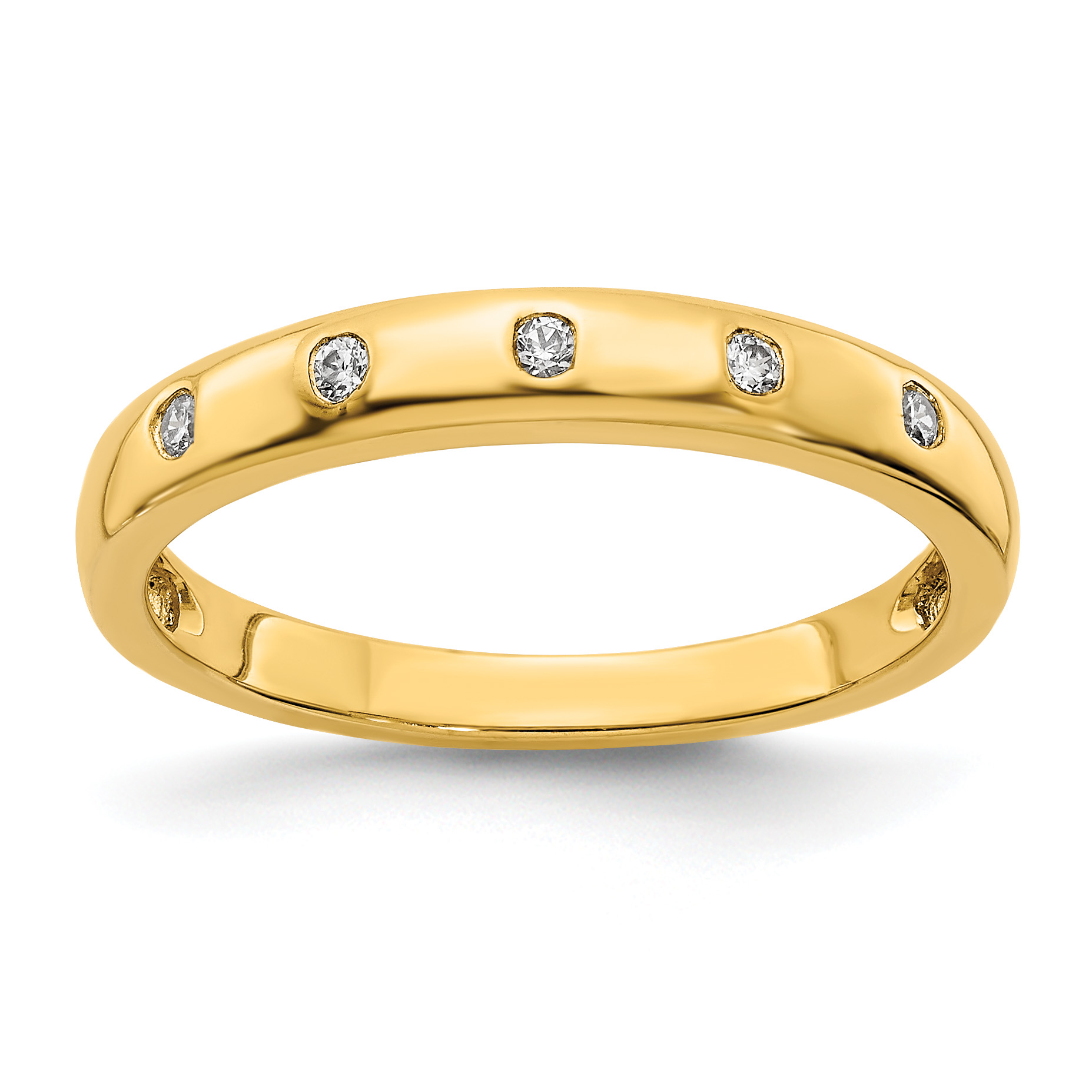 14k 5-stone Diamond Ring (RM5620-006-YA)
