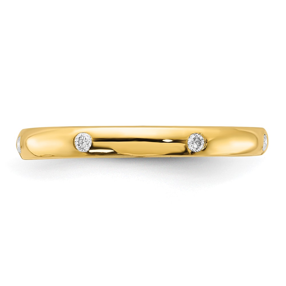 14k 6-stone Diamond Band (RM5621-010-YA)