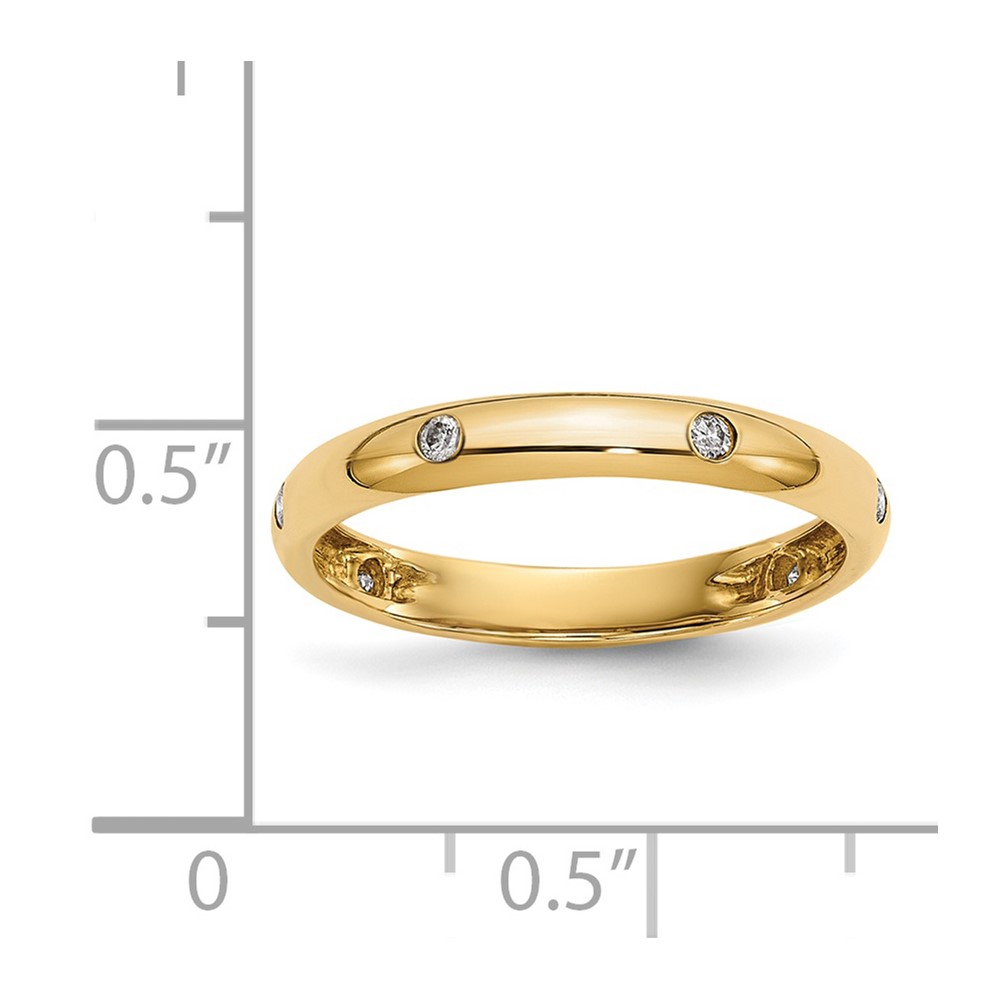 14k 6-stone Diamond Band (RM5621-010-YA)