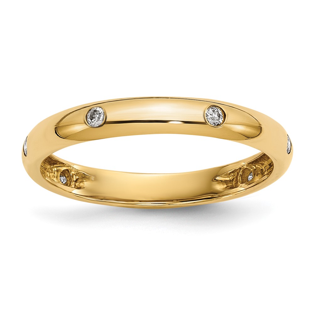 14k 6-stone Diamond Band (RM5621-010-YA)