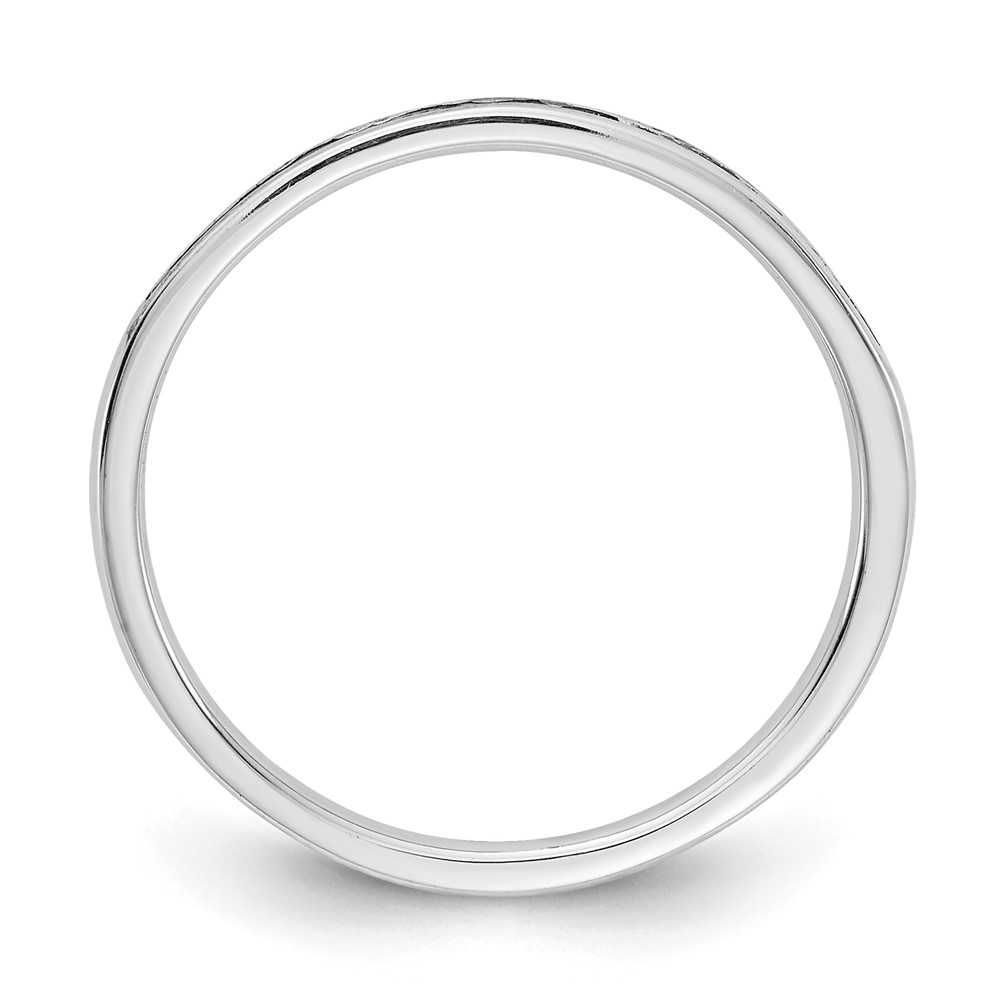 10K White Gold Diamond Channel Band (RM5623-016-1WA)