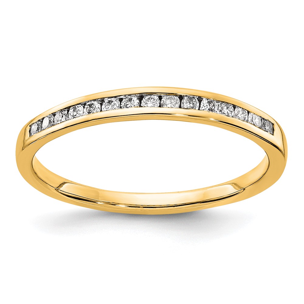 14k Yellow Gold Diamond Ring